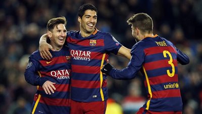 برشلونة يتقدم على بالماس بهدفين في الشوط الأول