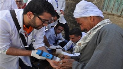 جامعة المنيا تنظم مشروع القوافل الطلابية لخدمة قرى المحافظة