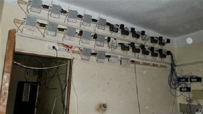 ضبط شبكة لتوزيع الإنترنت بدون ترخيص في الأقصر 