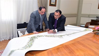 السيسي يستعرض تنفيذ 30 ألف وحدة سكنية بالعاصمة الإدارية