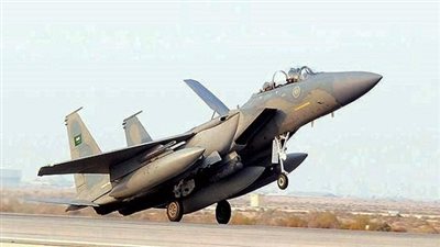 الطائرات السعودية المقاتلة تصل 