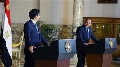 السيسي يوقع 3 اتفاقيات تمويل مشروعات في عدد من المجالات مع اليابان