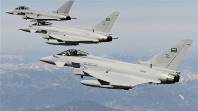 طائرات التحالف العربي تواصل قصف مواقع الميليشيات في الجوف شمالي اليمن