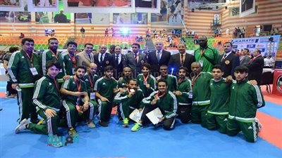 المنتخب السعودي يغادر شرم الشيخ بعد انتهاء الدوري العالمي للكارتيه