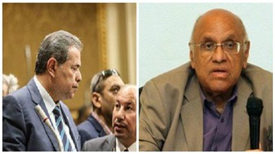 يوسف القعيد يرفض مصافحة 