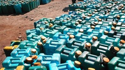 ضبط مالك محطة بنزين استولى على مليوني لتر سولار في الخليفة