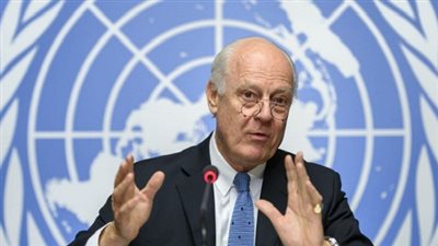 دي ميستورا: مستوى العنف انخفض بقوة في سوريا منذ الهدنة