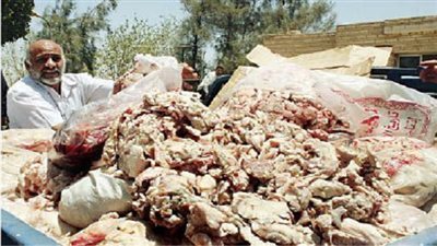 ضبط 4200 طائر تم ذبحهم دون الوزن بمجزر السيدة زينب 