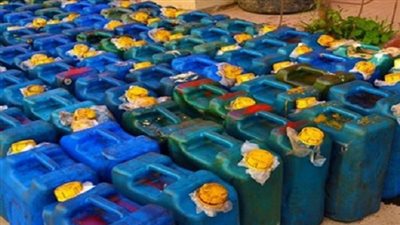 ضبط 1500 لتر سولار قبل تهريبه بالبحيرة