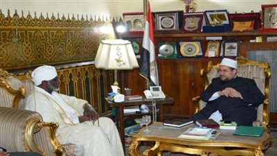 وزير الأوقاف يستقبل رئيس المجلس الأعلى للشئون الإسلامية بتشاد