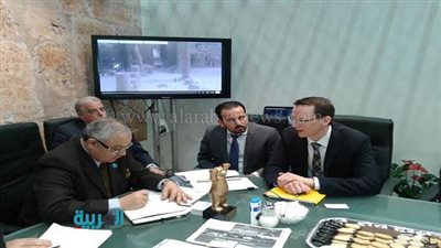 بالصور.. وزير السياحة يواصل اجتماعاته المهنية ببورصة برلين 