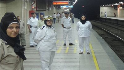 سقوط لص الهواتف المحمولة بمحطة مترو السيدة زينب 