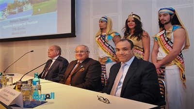 خلال المشاركة في بورصة برلين الدولية للسياحة.. زعزوع يعقد مؤتمرًا عالميًا للترويج لمصر.. ويؤكد: إجراءات سريعة ومؤثرة للخروج من الأزمة
