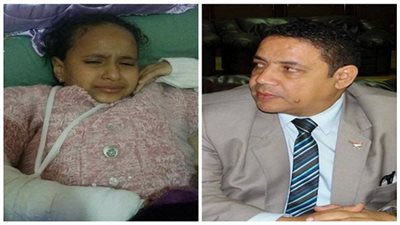 استبعاد مدير مدرسة بدمياط بسبب سقوط طفلة من الدور الثالث