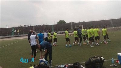 الزمالك يؤدي التدريبات في أجواء مرتفعة الحرارة