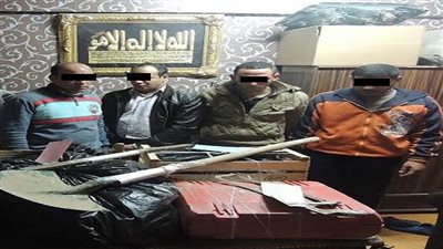 ضبط عصابة للتنقيب عن الآثار بالبحيرة