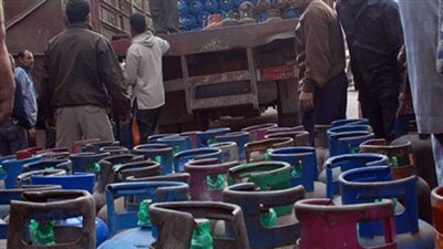 سقوط صاحب مستودع بوتاجاز لبيعه الأسطوانات المدعمة بالسوق السوداء