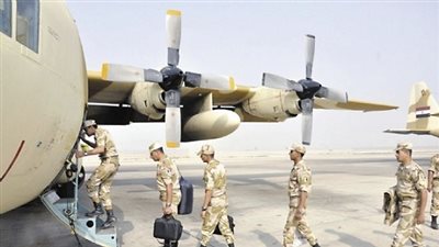 عودة القوات المصرية المشاركة في التدريب المشترك 