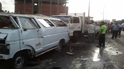 إصابة الأم المثالية على أسيوط في حادث مروري بالمنيا 