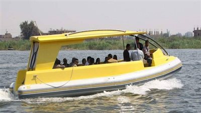 اليوم.. دينا عادل وصاحب فكرة مشروع التاكسي النهري في 