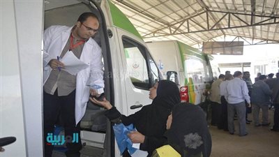 بالصور.. قوافل طبية بالتنسيق مع المخابرات العامة في أسيوط