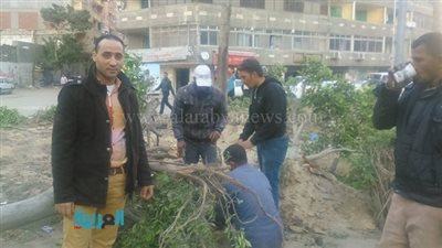 بالصور.. النائب عبد الفتاح محمد يتابع أعمال تطوير ميدان 