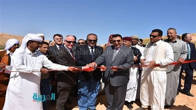 رئيس مركز بحوث الصحراء يفتتح وادي الخروبة بـ