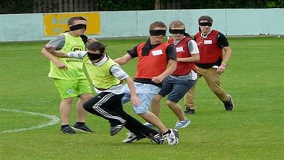 أول مدرب كرة قدم للمكفوفين يطالب بإقامة دوري قوي لـ