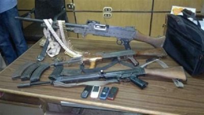 ضبط 12 قطعة سلاح و2112 مخالفة مرورية في المنيا