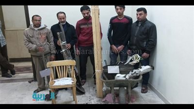 القبض على 5 أفراد لتنقيبهم عن الآثار بالدقهلية