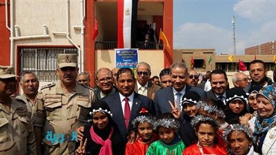 بالصور.. وزير التعليم يفتتح مدرسة الأمل للصم والبكم بالغربية