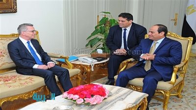 السيسي يستقبل وزير الداخلية الألماني
