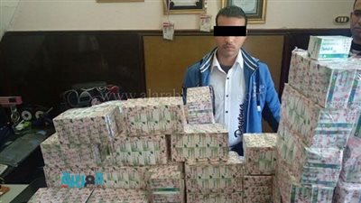 إحباط تهريب 100 ألف قرص تامول بحوزة راكب بموقف أتوبيس بالإسكندرية 