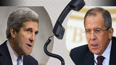 روسيا: لافروف وكيري ناقشا هاتفيًا وقف إطلاق النار في سوريا 