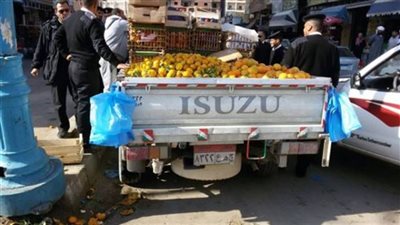 ضبط 155 بائعًا متجولًا في حملة مكبرة لشرطة النقل والمواصلات