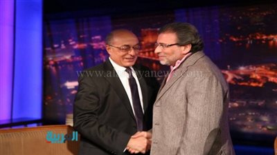 بالصور.. خالد يوسف: محظوظ لأني تعرفت على 
