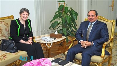 السيسي يستقبل وكيل سكرتير الأمم المتحدة