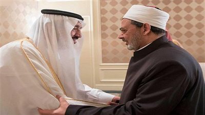 الإمام الأكبر والملك سلمان يضعان حجر الأساس لمدينة البعوث الإسلامية 