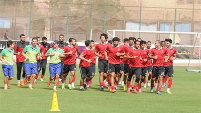 تدريبات استشفائية للاعبي الأهلي استعدادًا لإنبي