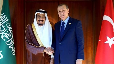 أردوغان: سياسة الملك سلمان صمام أمان للمنطقة