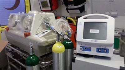 إسعاف كفرالشيخ تعلن عن تسلمها أول جهاز تنفس صناعي