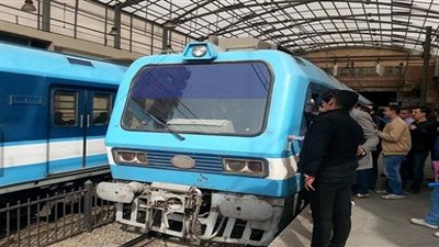 انتظام حركة قطارات المترو بالخطوط الثلاثة 