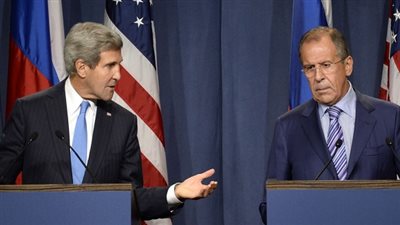 كيري يطلب من لافروف حث دمشق على احترام وقف إطلاق النار