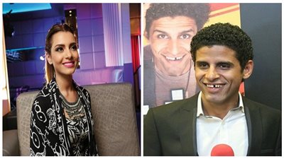 شاهد.. حمدي الميرغني وكارمن سليمان يواصلان تصوير 