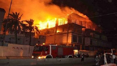 الحماية المدنية تسيطر على حريق بجوار حي الأزبكية