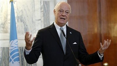 دي ميستورا: سنطلب تدخل واشنطن وموسكو حال تردي الأوضاع في سوريا 