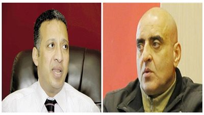 مشادة علي الهواء بين 