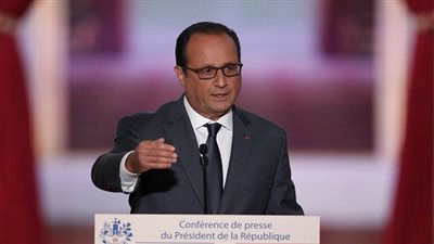 هولاند يدعو إلى إيجاد حل سياسي للأزمة السورية 