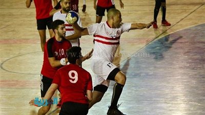 بالصور.. يد الزمالك يفوز على منتخب 96