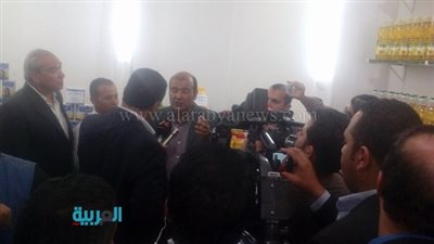 وزير التموين يفتتح فرع 